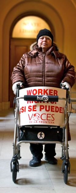 0309 ov Protester at Madison Wisconsin union rally.jpg